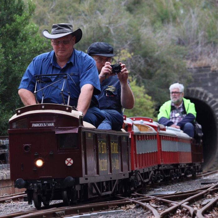 Diamond Valley railway mini trains Eltham