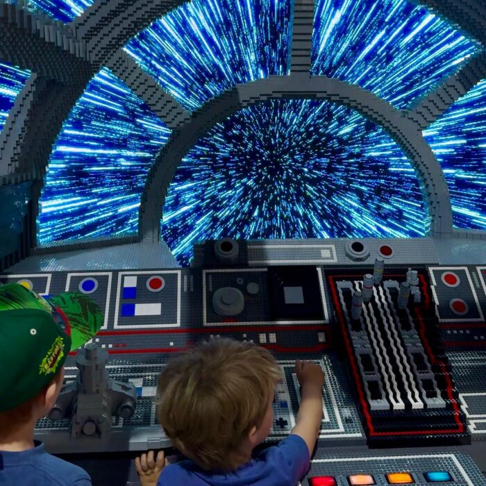 LEGO Star Wars: The Exhibition Melbourne with Siri